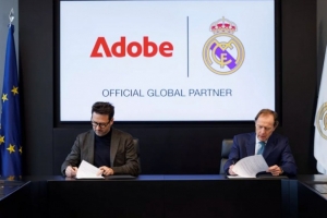 官方：皇马和Adobe扩大全球合作，为6.6亿球迷提供全新AI体验