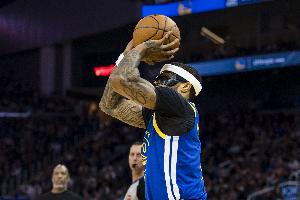 库里：我和小佩顿有非常好的化学反应 我们之间的挡拆和配合默契