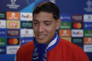 莫利纳：等开球后我和劳塔罗就是对手，赛前不会给他发消息