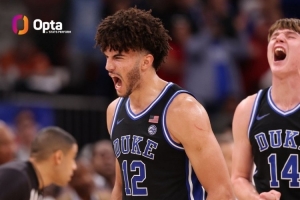 近30年NCAA和NBA首位！布泽尔8场全胜且有175分75板25助失误＜10