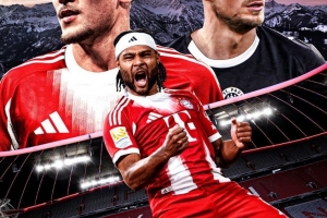 拜仁发布本轮德甲海报：让我们延续德甲不败战绩并迎来反弹！