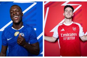 电讯报：枪手2023年想同时签凯塞多+赖斯，7000万报价凯塞多被拒