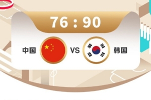 无话可说！从未想过有生之年能看到国际大赛中国男篮落后韩国32分