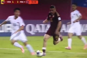 大罗铁粉？委内瑞拉U17球员顶着同款阿福头发型破门