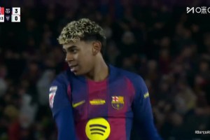 这就是天才！亚马尔连过数人后手术刀直塞，费兰单刀破门