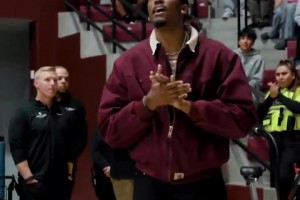 加兰赛后三分加练，这庆祝动作太喜感了